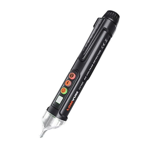 AC 12‑1000V Voltage Detector Test Pencil Tester Pen High Presision for Indoor Outdoor with Flashlight for Home 